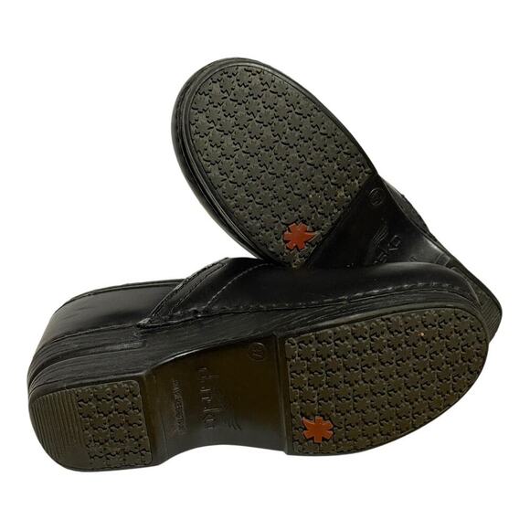 Dansko XP 2.0 Professional Black Leather Nursing Clogs Women's Size 37 6.5-7 - Picture 9 of 9
